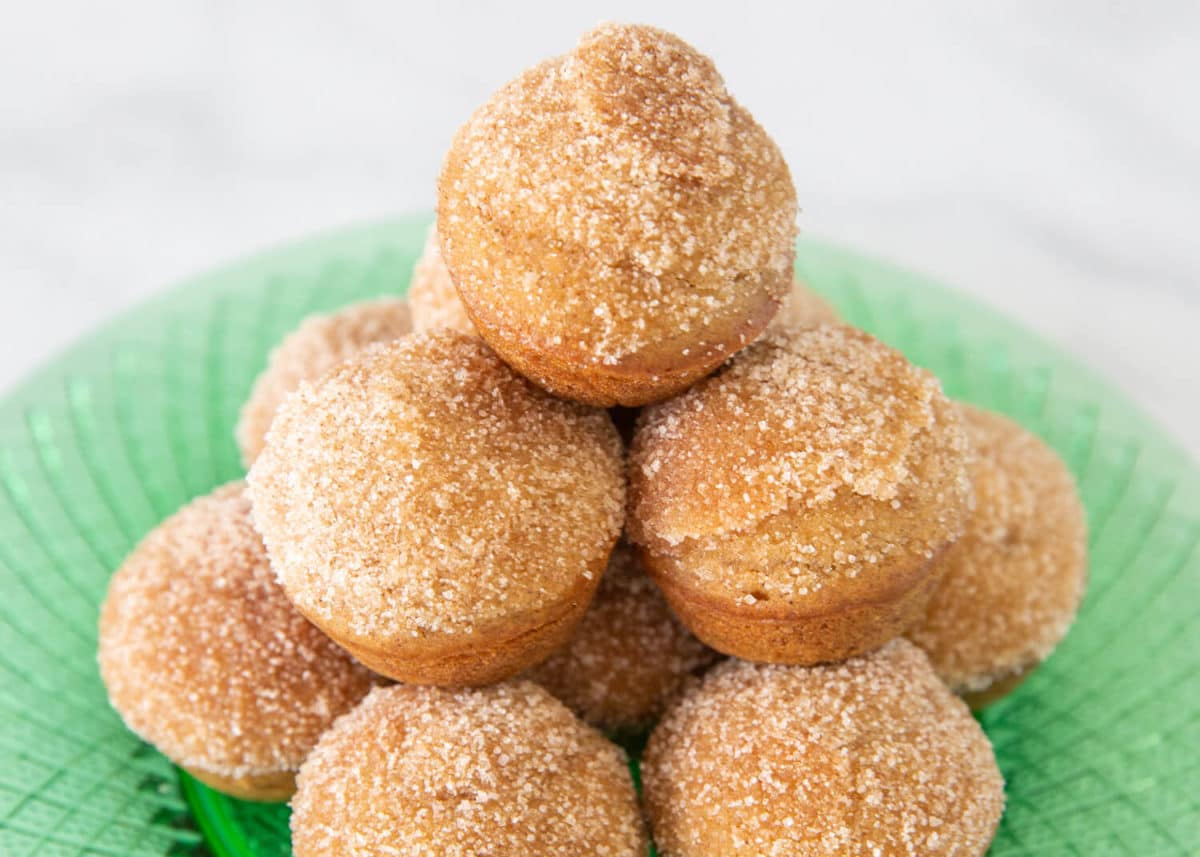 Yummy Applesauce Donut Bites Chop Simmer